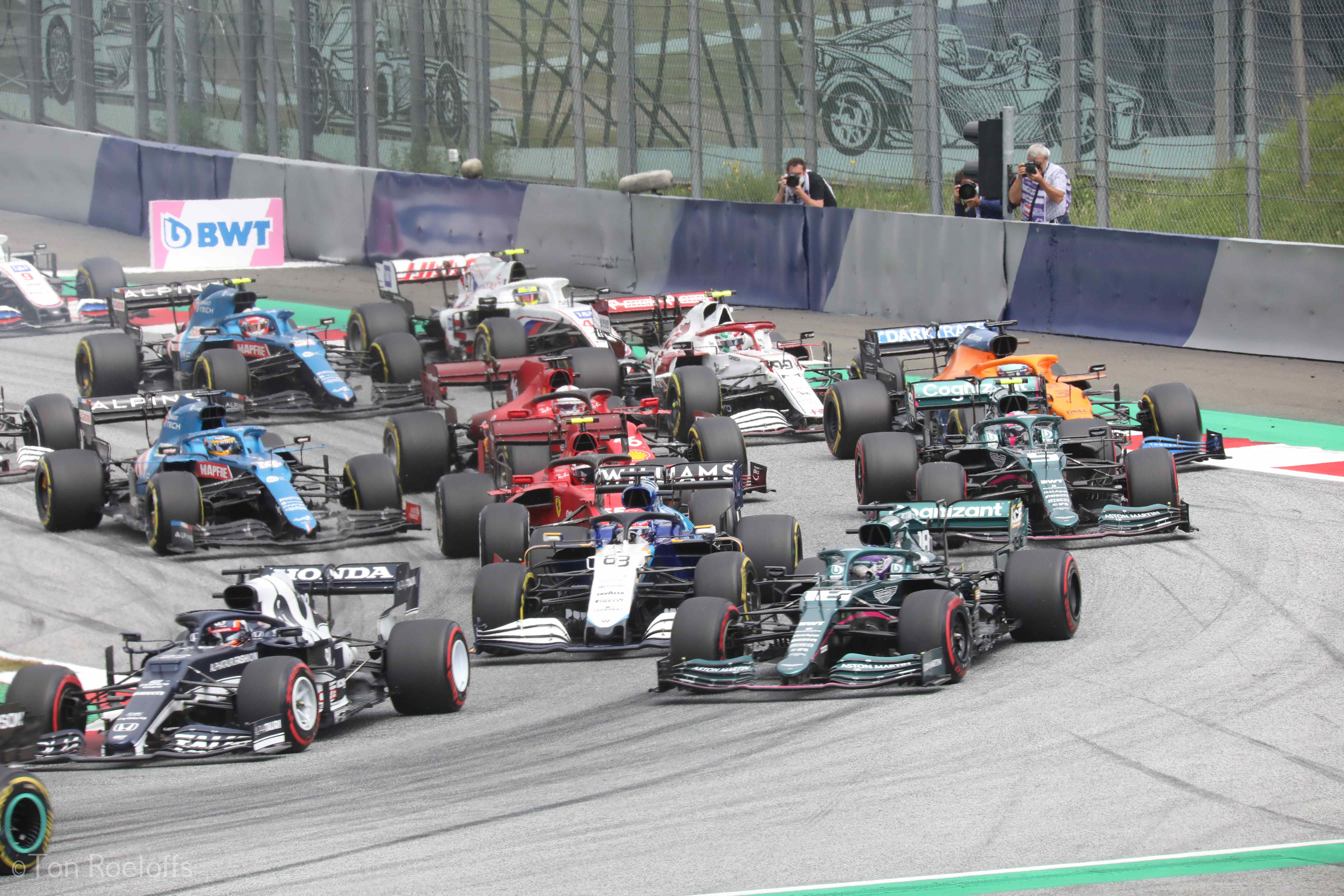 Vettel verremt zich